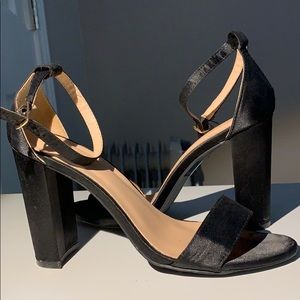 Black heels